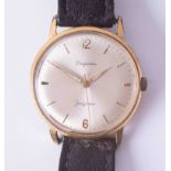 Dugena, 1960's gilt cased gent's wristwatch.