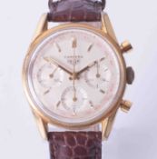 Heuer, a gentleman's Carrera manual wind chronograph wristwatch, circa 1969/70, 36mm, thirty