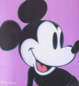 After Andy Warhol, 'Mickey Mouse' limited edition print 1111/2400, Carnegie Museum Of