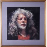 Robert Lenkiewicz (1941-2002) 'Self Portrait' signed limited edition print 300/450,