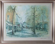 Ben Maile (1922-2017) 'The Pantiles' limited edition print 183/350, signed, 51cm x 69cm, framed