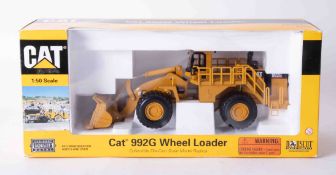 CAT 992G Wheel Loader 1:50 scale, boxed.