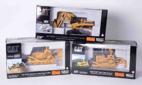 CAT D11R Carry dozer Track-Type Tractor 1:50 scale, CAT D10T Track-Type Tractor 1:50 scale, CAT 365C