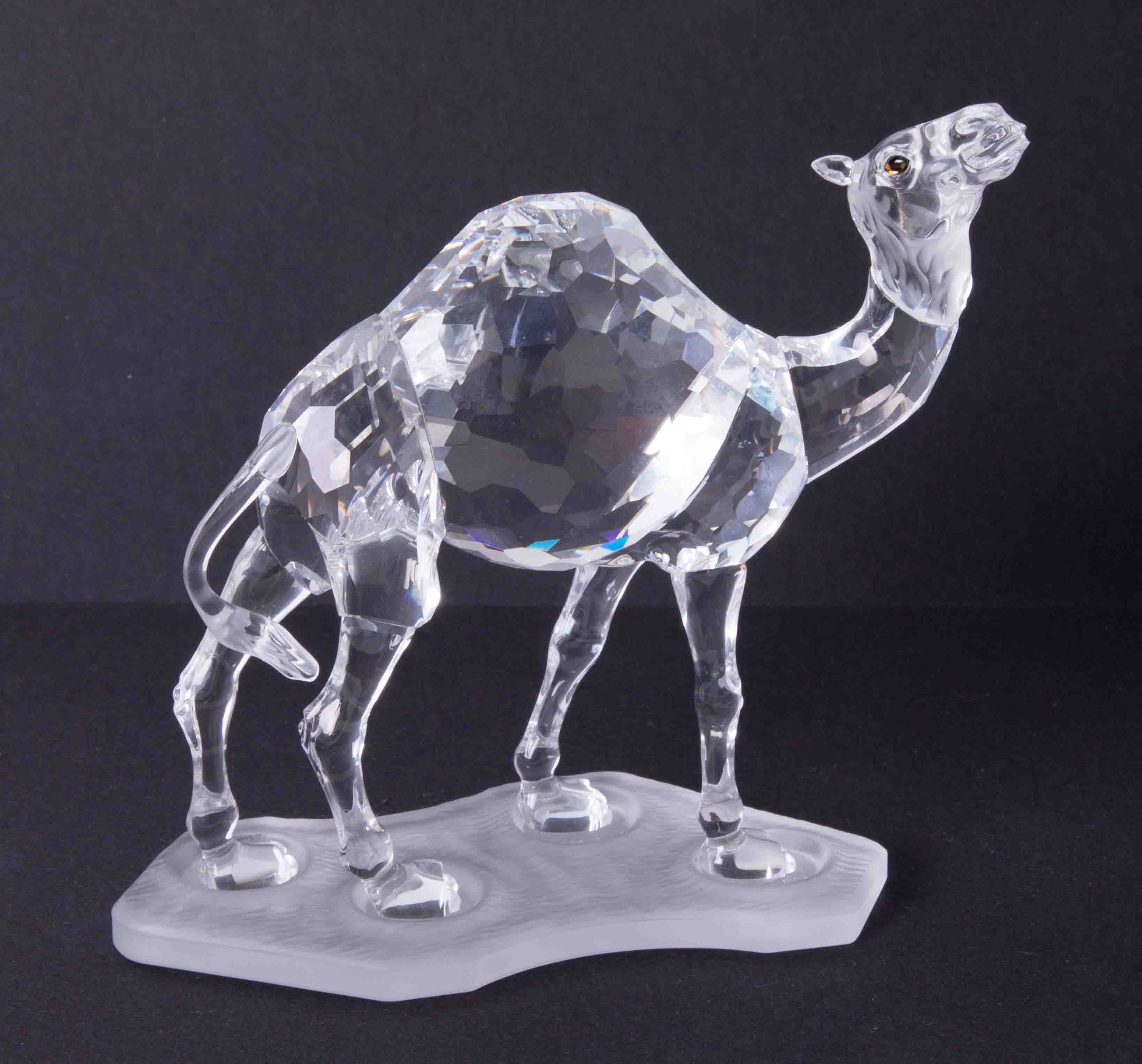 Swarovski Crystal Glass, 'Camel', boxed.