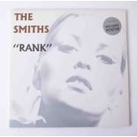 Vinyl LP The Smiths 'Rank' gatefold 1988 with original poster 'Rough' 126, original pressing, mint