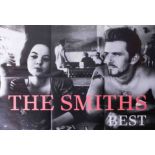 Poster, rare The Smiths 'Best Of', 1993 original poster 89cm x 61cm, mint condition.