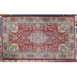 A Persian rug, length 161cm.