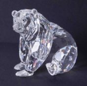 Swarovski Crystal Glass, 'Grizzly', boxed.