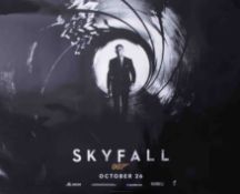 James Bond Poster, 'Skyfall' 2012 original, UK quad.