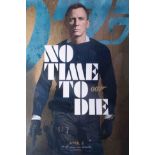 James Bond Poster, NO TIME TO DIE (2 April 2020) Daniel Craig ONE SHEET, 101cm x 69cm.