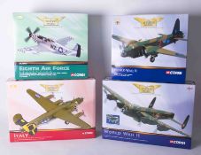 Corgi, Aviation Archive, three various sized scale World War II and other models, all boxed (4).