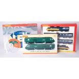 Hornby, GWR OO gauge train pack, also 125 high speed train and another Midland Mainline train