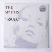 Vinyl LP The Smiths 'Rank' gatefold with rare poster (sealed and unopen), mint condition.