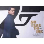 James Bond Poster, full set of six November 2020 quads for 'No Time To Die' mint condition.