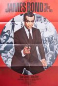 James Bond Poster, James Bond 007 Jagt Dr.No, German 1970's re-release A1.