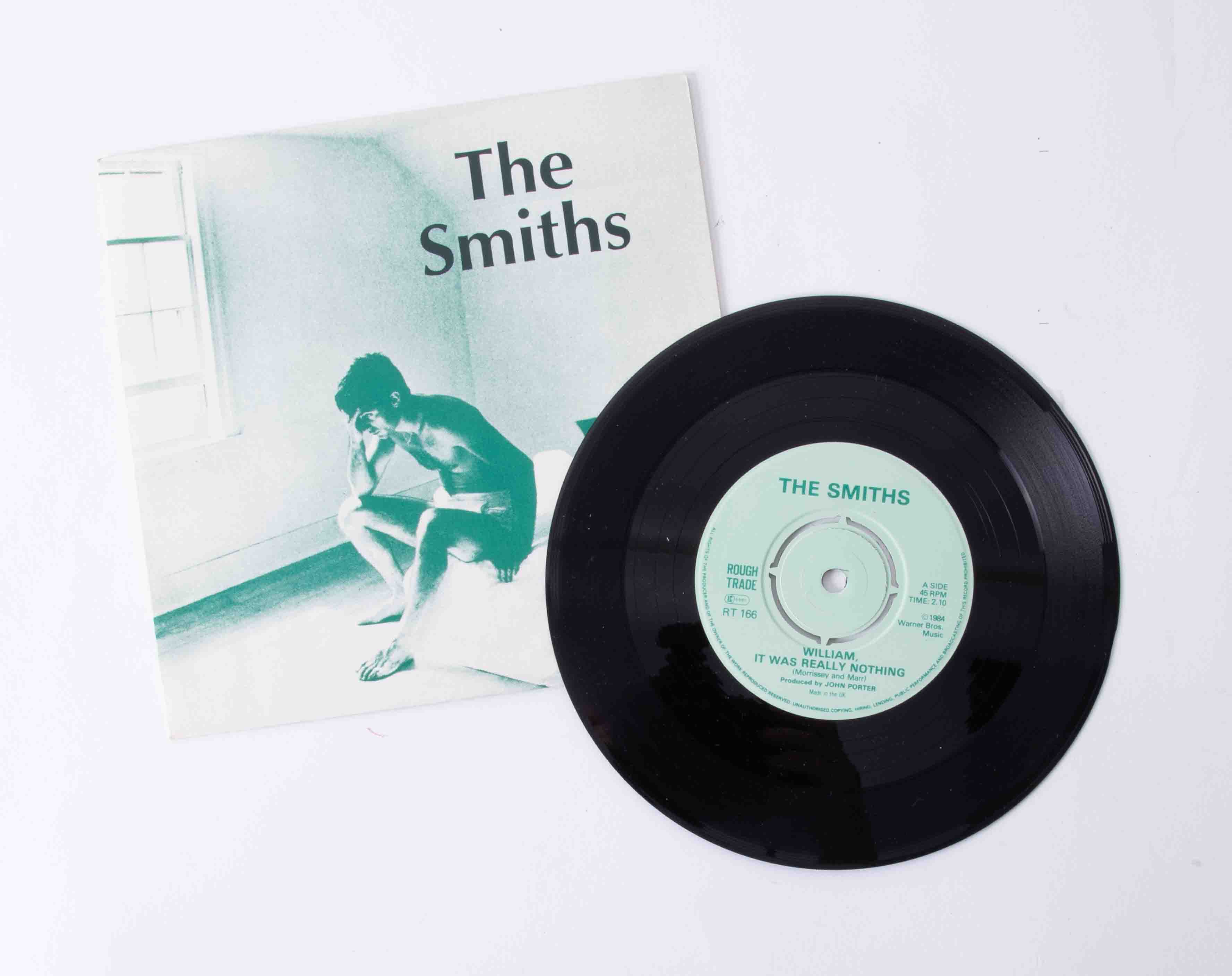 Vinyl single The Smiths 'William It Was Really Nothing' 1984, RT166, original pressing, mint