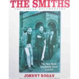 Poster - The Smiths The visual documentary by Johnny Rogan 1994 42cm x 53cm promo poster, Poster -