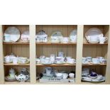 A large collection Shelley china tea wares.