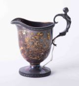 A George V silver cream jug, marked Murcott & Brooke, Duke Street, 7.26oz, height 12cm.