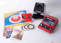 A small collection of Vintage games including Spirograph.