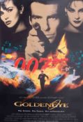 James Bond Poster, 'Goldeneye' German original A1, 65cm x 80cm, 'The World Is Not Enough' German