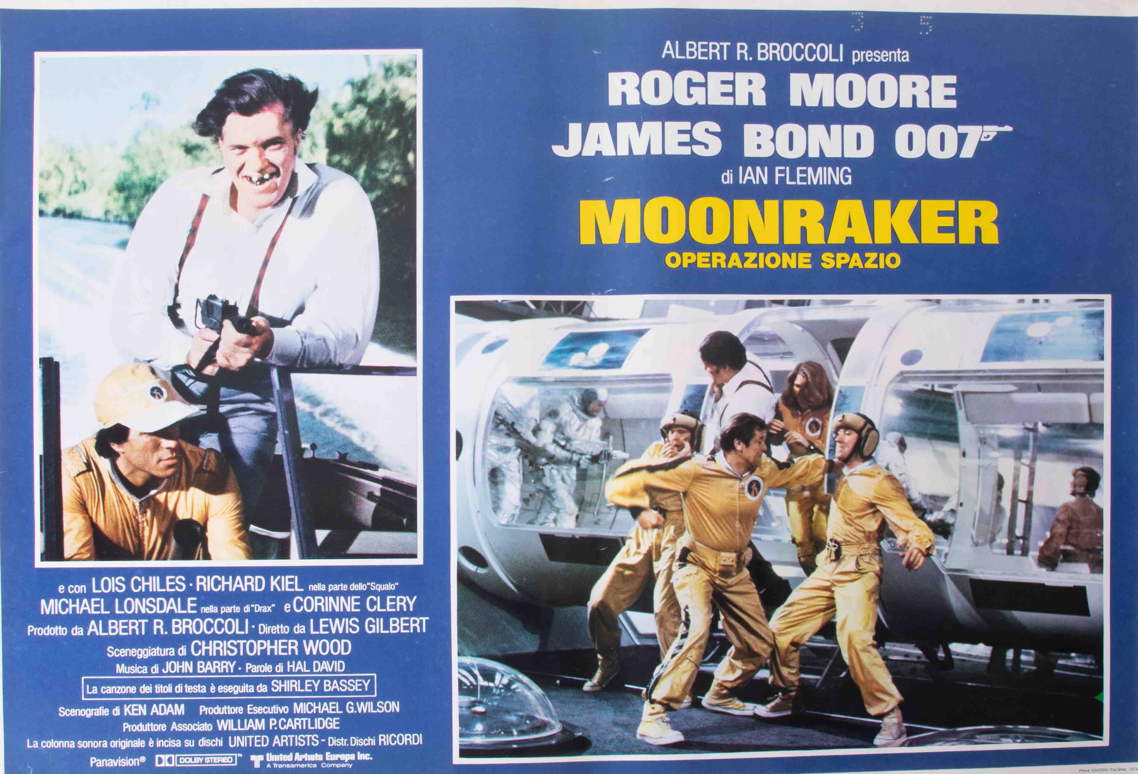 James Bond Poster, Five Italian originals 'Moonraker', 'Octopussy' and 'A View To A Kill', 65cm x - Image 5 of 5