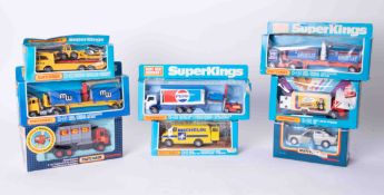 Matchbox Superkings, 8 models, all boxed.