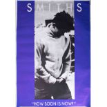 Poster - The Smiths 'How Soon Is Now' rare 1985 original promo poster 30cm x 60cm excellent