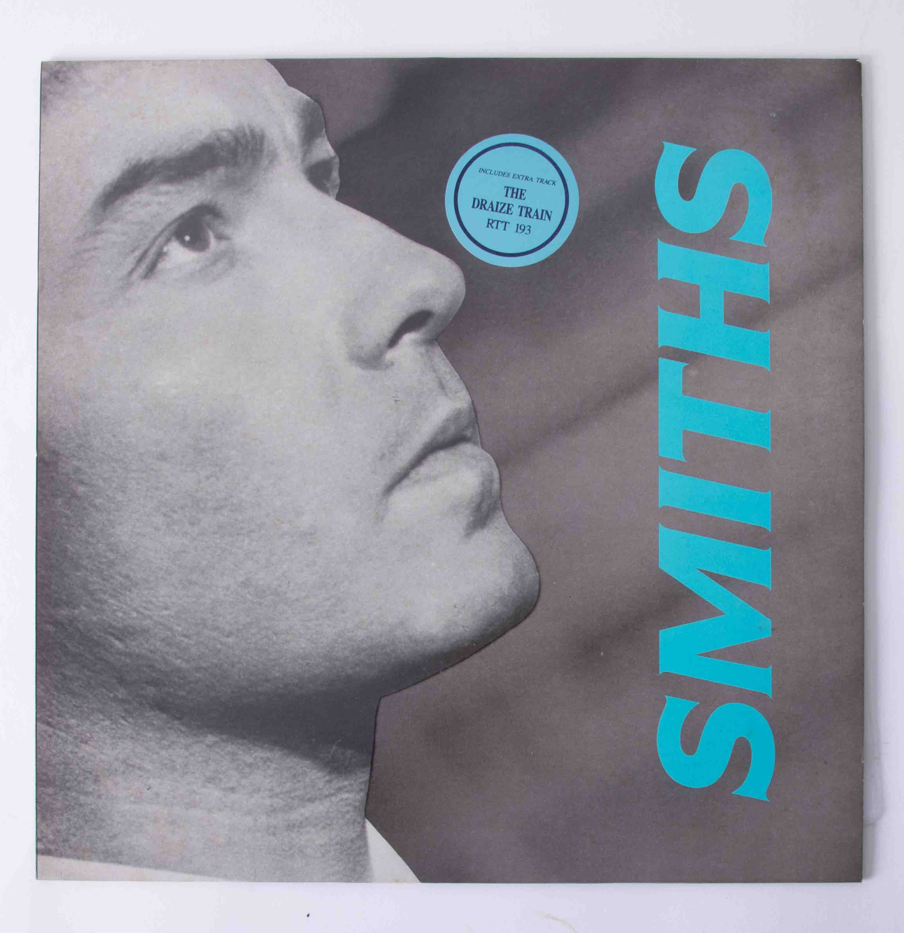Vinyl 12 The Smiths 'Panic' 12 single 1986 RTT 193 rare first issue with complete set of stickers,