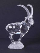 Swarovski Crystal Glass, 'Ibex', boxed.