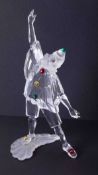 Swarovski Crystal Glass, Masquerade 1999 'Pierrot', boxed.