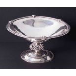 Helen Holmes,(Bath Arts & Crafts) silver stem dish, named on the base & also inscribed 'July