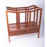 A Bright's of Nettlebed modern mahogany two division Canterbury