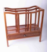 A Bright's of Nettlebed modern mahogany two division Canterbury