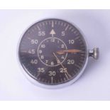 Laco, a pilots watch (lugs removed), diameter approx 54mm. Condition, scratches and dents to case
