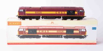 Hornby OO Gauge, R2488, EWS&S Co-Co diesel electric, class 60 locomotive '60026', boxed.