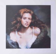 Robert Lenkiewicz (1941-2002) 'Faraday', limited edition print 183/395, with embossed signature,