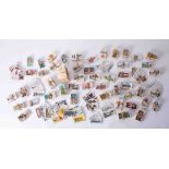 A collection of cigarette card including Butterflies, Transport, Cycling together with Kensitas