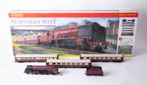 Hornby OO Gauge, 'Northern Belle', electric train set, boxed (missing track and power unit).