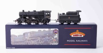 Bachmann OO Gauge, class 4MT 43050 'Ivatt' locomotive, BR black early emblem (Weathered) exclusive