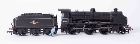 Bachmann, 2-6-0 BR, 31816 steam loco, unboxed.