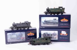 Bachmann OO Gauge, 45xx tank 4573 BR black emblem weathered, boxed, class 56xx tank 6676 Great