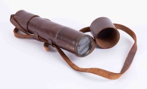 Telescope, a cased three pull telescope by 'H.Salan & Co Ltd, Bristol and Cardiff'.