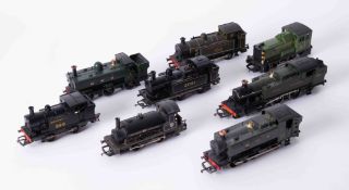 Collection of engines to include Hornby, Lima, Tri-ang and Airfix (8), unboxed.