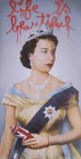 Mr. Brainwash (French b.1966) 'Queen Elizabeth II' poster, 80cm x 42cm, unframed.