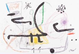 Joan Miro (1893-1983) Maravillas con variaciones. Original lithograph, Cramer 211,