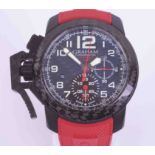 Graham, a gents Chronofighter oversize Superlight Carbon wristwatch, with watch passport purchased