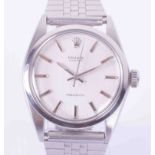 Rolex, a 1960's gents stainless steel Oyster Precision manual wind wristwatch, numbers 6426,