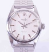 Rolex, a 1960's gents stainless steel Oyster Precision manual wind wristwatch, numbers 6426,