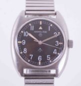 Rare British Military M.O.D. issue Hamilton wristwatch, R.A.F. issue reference